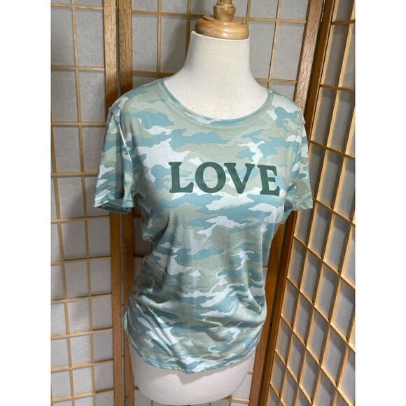 Nine West Sm LOVE Camo Tee - Picture 13 of 13